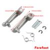 Motorcycle Front Footrest Foot Rear Peg  Aluminum Foot Rests Pedal for YAMAHA YZF R1 R6 R125 R25 R3 MT125 MT03 MT09 MT10 MT07