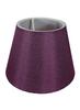 Кепка для абажура Готовая шляпа Фиолетовая ломкая ткань