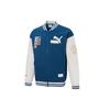 Retro Color Block Bomber Jacket Men Jackets Blue 537011-45