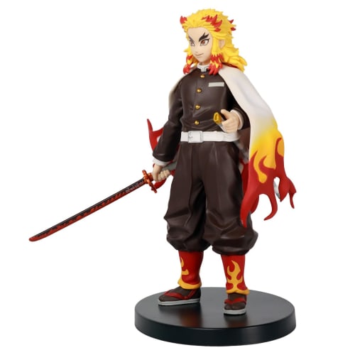 BANPRESTO Demon Slayer: Kimetsu No Yaiba Figure, Bonds of Forty-Three Form, Kyojuro Rengoku