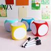 Giant Erasable Dice EVA Foam Game Cube Large Dry Erase Block Writable Playing Prop Kids Educational Toy