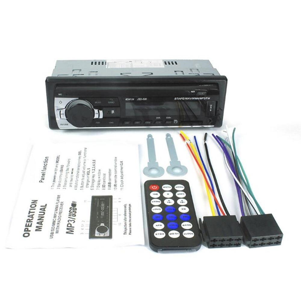 Remote Control Bluetooth Car MP3 Player Bluetooth-compatible Car MP3 Player 12V Car Radio Radio
