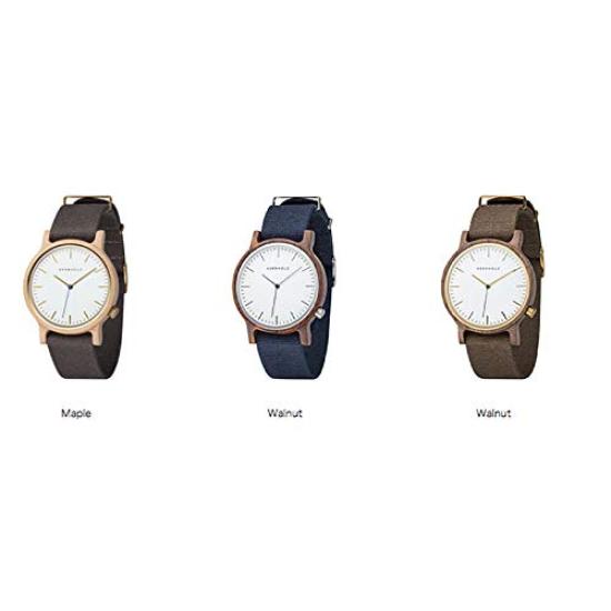 Kabholz Деревянные Немецкие Официально WWAL7227 Мужские Часы, Дизайн, Водонепроницаемые, Импортные,