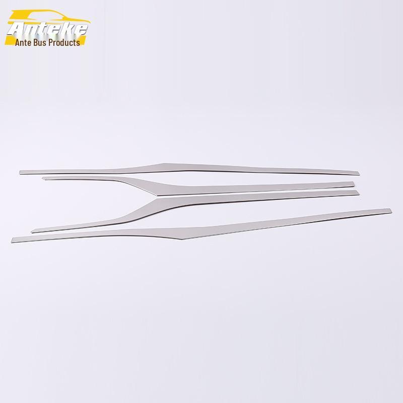 Hongguang S Door Panel Trim: Stainless Steel Scratch-Resistant Decorative Strip for 18 Models