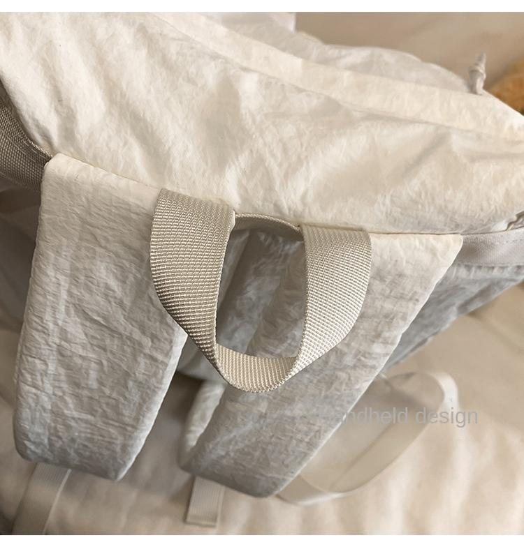 Student Small Schoolbag Women's Class Commuter Backpack Lightweight Outdoor Travel Backpack