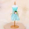 Mini  House Clothes Hanger Doll Dress Support Display Holder Mannequin Model Stand Hangers