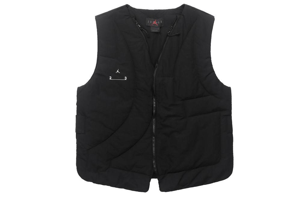 Jordan Жилеты Air Jordan 23 Мужские Черные С V-образным вырезом Умеренные Другие DR1438-010