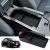 SKTU Nissan Note Aura Console Box for New Model Note Aura Storage Tray with Rubber Small Item Note Aura Center Console Armrest Storage Coin Easy