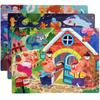 Temu 60-Piece Wooden Cartoon Puzzle for Early Childhood Education