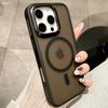 For iPhone 16 Pro Max Luxury Magsafe Magnetic Silicone Frame Phone Case For iPhone 11 12 13 14 15 16 Plus Matte Protective Cover