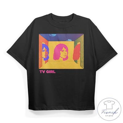 Унисекс Футболка Tv Girl - Футболка Tv Girl - Мерч Tv Girl - Унисекс Футболка Tv Girl