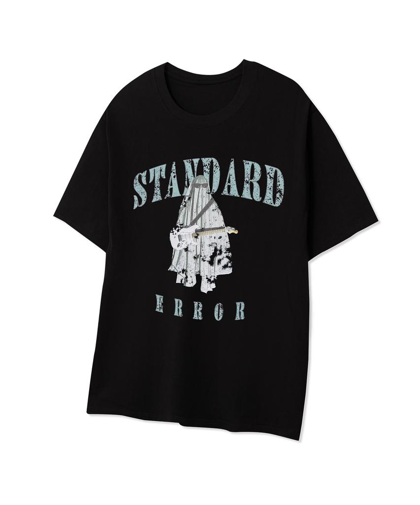 STANDARDERROR 87-Stan254 Фантомный Ритм Трещина Сплошная Футболка с Коротким Рукавом (2 цвета)
