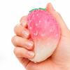 1/2Pcs Stress Relief Strawberry Squeeze Toy, Color Changing Strawberry Sensory Toy, Decompression Simulated Fruit Pinch Fidget Toy