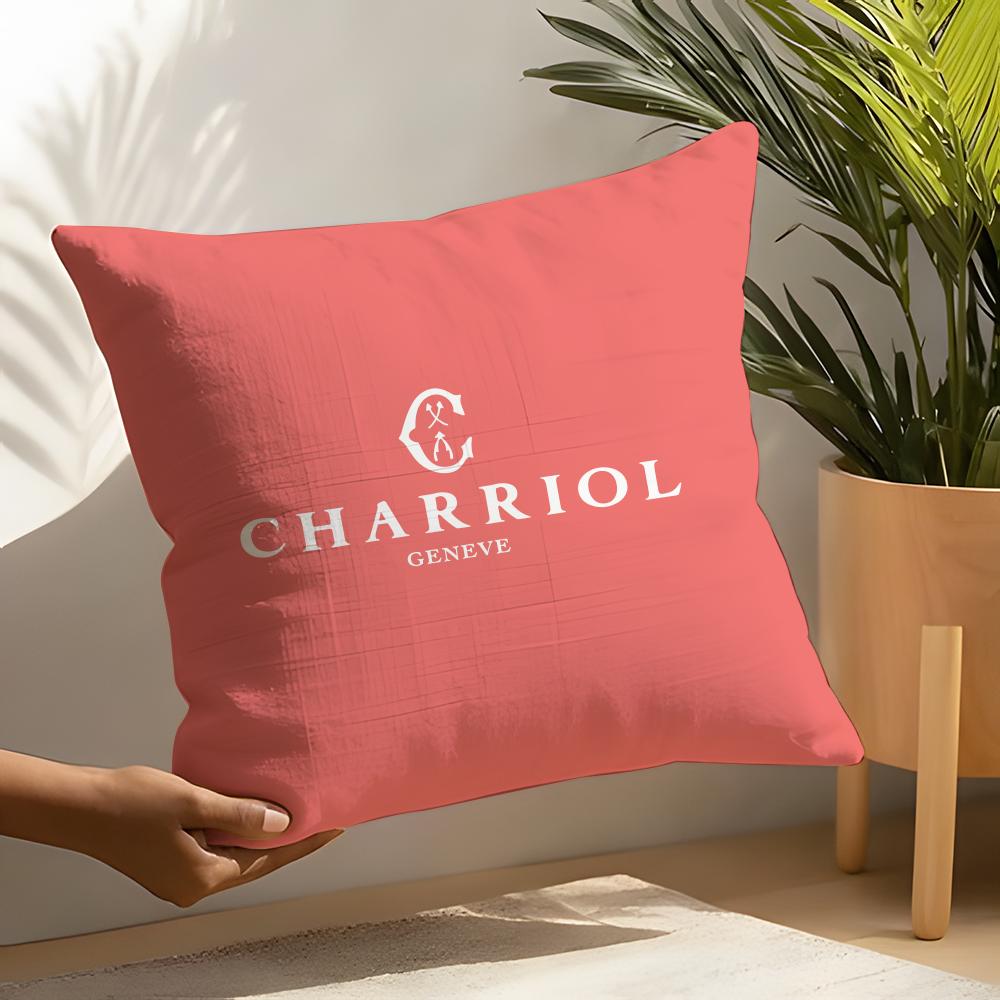 Charriol Pillow Case Linen Cushion Covers For Decorative Sofa Home Pillows Case Car Chair Pillows Cases