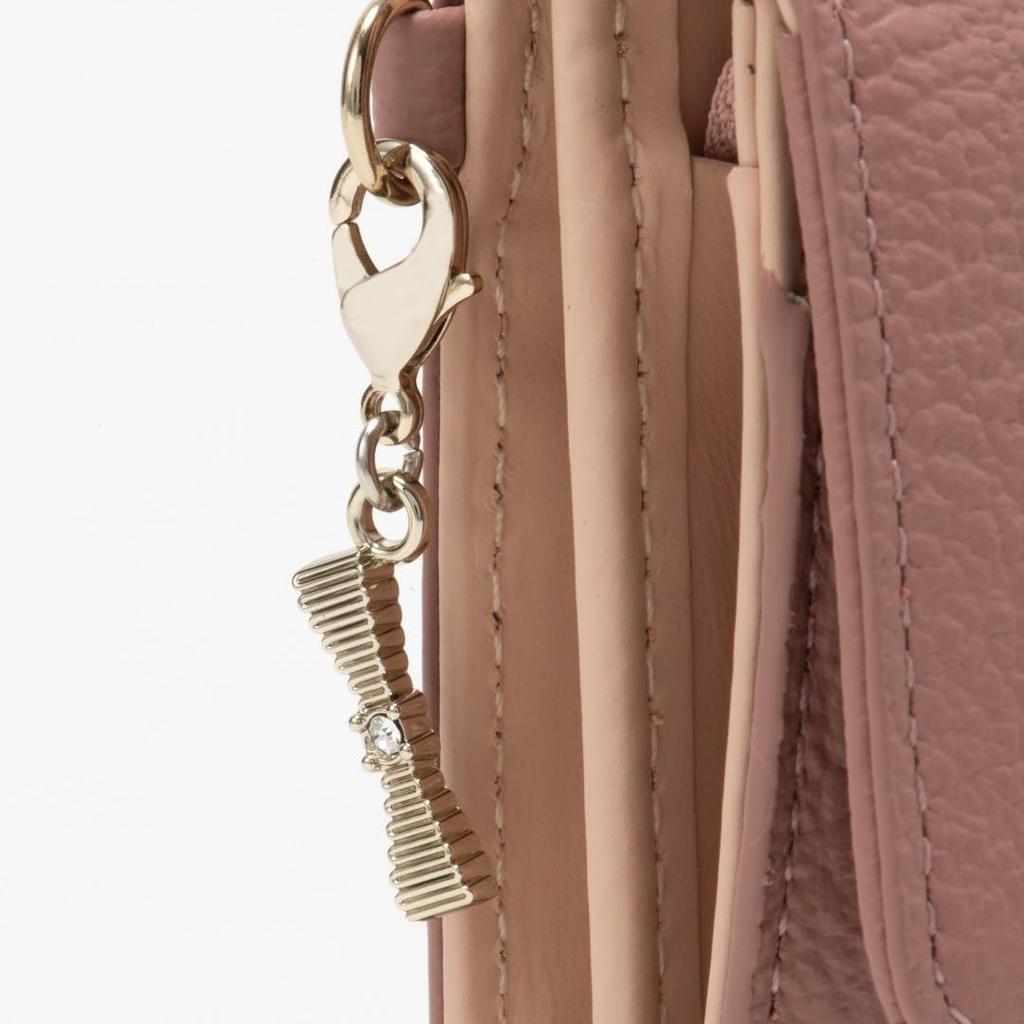 Ленточный мотив для бумажника женский JSLW4CT1 розовый [Jill Stuart] [Misty]