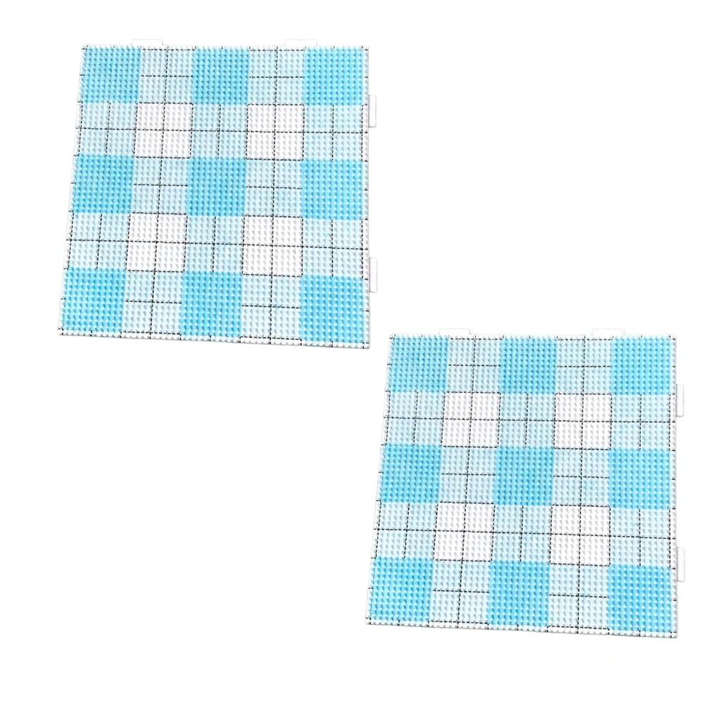 2Pcs with Black Line Fuse Beads Pegboards 2.6mm Beads Hama Beads Template Creative Handmade