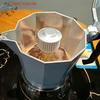 (YOUU06)Кофейник Moka Pot Splash с алюминиевым клапаном брызг Аксессуары для горшков Moka