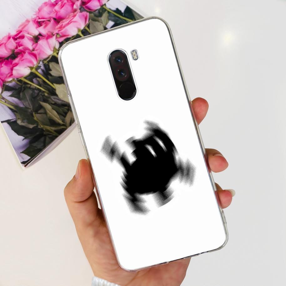 Чехол для Xiaomi Pocophone F1 Poco F1 Модный чехол с цветами Мягкий силиконовый тонкий чехол для телефона для xiaomi Pocophone F1 Global F 1 Funda