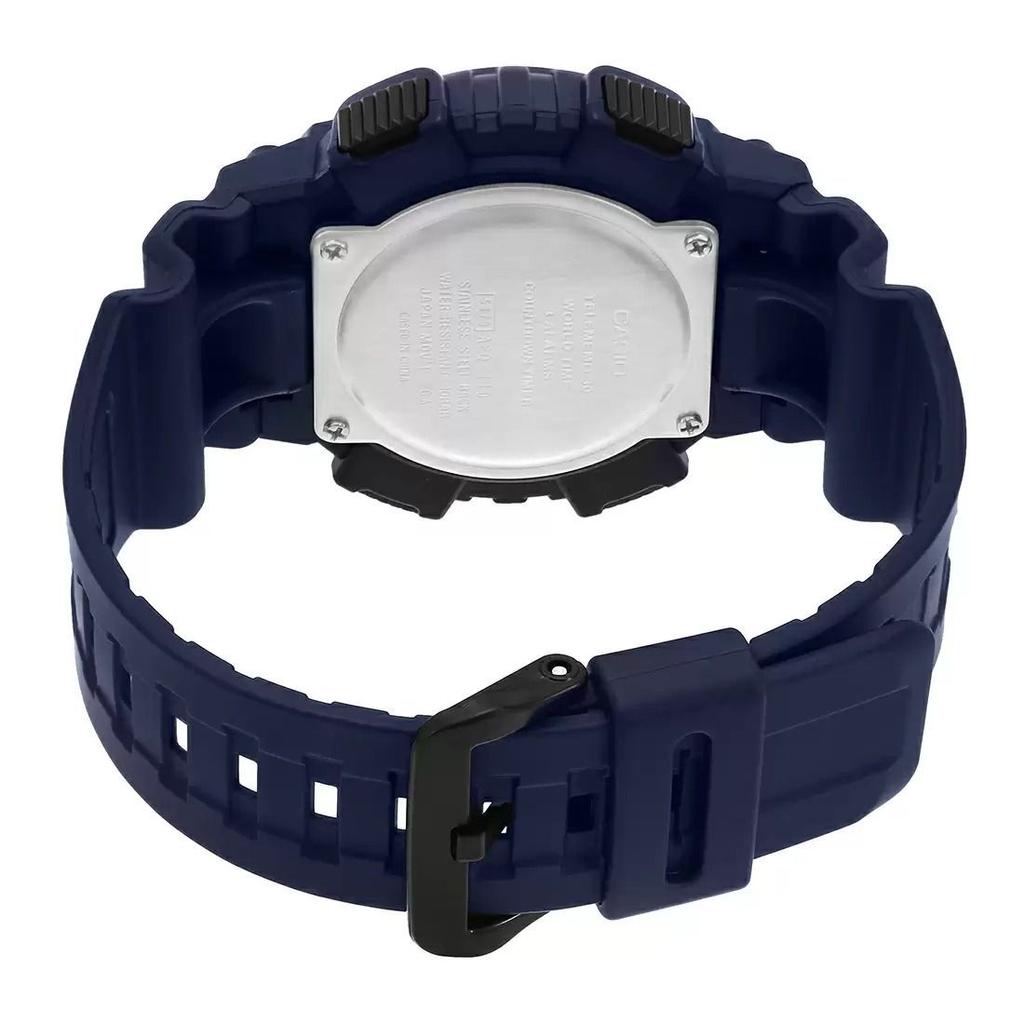 Blue Analog-Digital Men's Watch, Casio