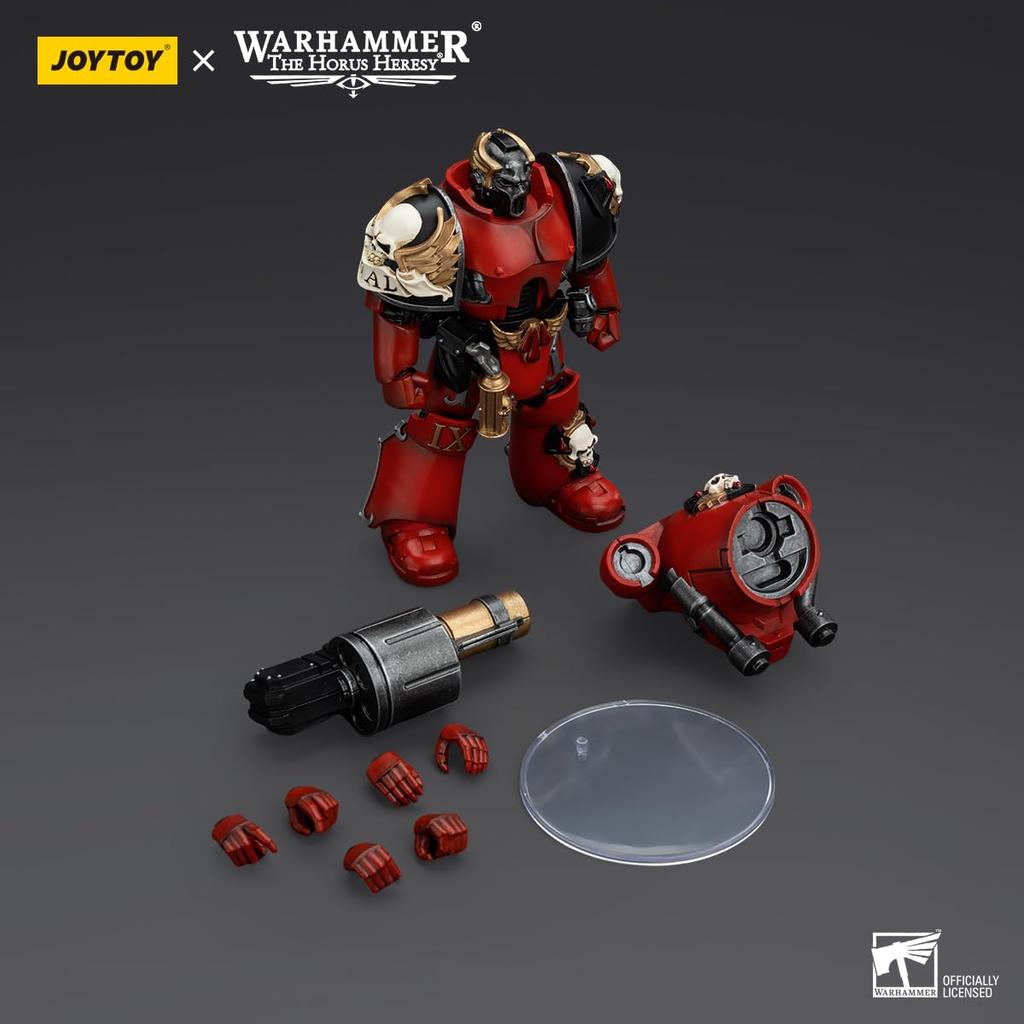 JOYTOY Warhammer Blood Angels Отряд Слезы Арк Элерим с Гранатой Слезы Масштабная Экшн-фигурка 40 000 Ангелов (Оборудован Пусковой установкой Ангела) 1/18 (Собранный)