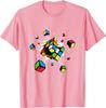 Exploding Rubix Rubics Present Gift for Kids T-Shirt Fitness Tight Tshirts Classic Tops Tees Cotton Men Casual