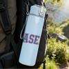 1PC Baseball Sport Text Logo Print 750ml Color Plastic Sports Water Bottle Leakproof Flip Straw Lid Suitable for Sports Office Home Use
