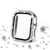 2in1 Case + Tempered Glass for Apple Watch 7/8/9 45mm, Silver