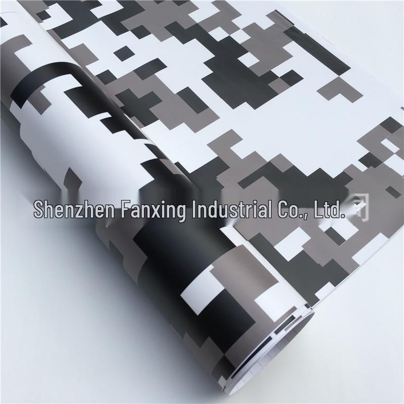 High-Definition Digital Camouflage Car & Motorcycle Wrap for Color Change and Modification Decals