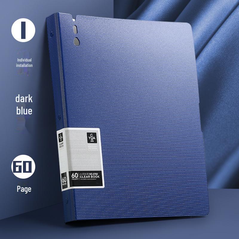 Испанская книга данных: Папка-вкладыш и контрольная бумага формата А4 на 30, 60, 80, 40 страниц с карманом для хранения файлов и канцелярских принадлежностей