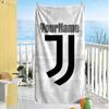 Juventus Customized Name Beach Towel Super Soft Microfiber Quickdry Fabric Suitable for Swimming Gym Camping Yoga Vacation