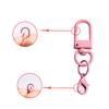 Colorful Lobster Clasp Hooks Keychain Candy Color Diy Keychain Connector Key Ring Jewelry Making Buckle Accessories Gifts