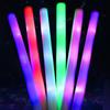 Массовые красочные светодиодные светящиеся палочки Rgb светодиодные светящиеся пенопластовые палочки Cheer Dark Tube Light поставки для дня рождения, свадьбы, вечеринки