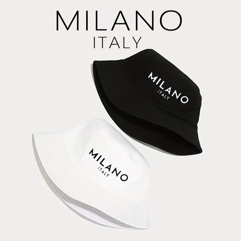 Summer printing fisherman's hat, double-sided wear basin hat, suitable for both men and women