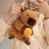 Greedy Series Panda Dolls Little Panda Doll Orange Capybara Plush Toys Children's Comfort Birthday Gift