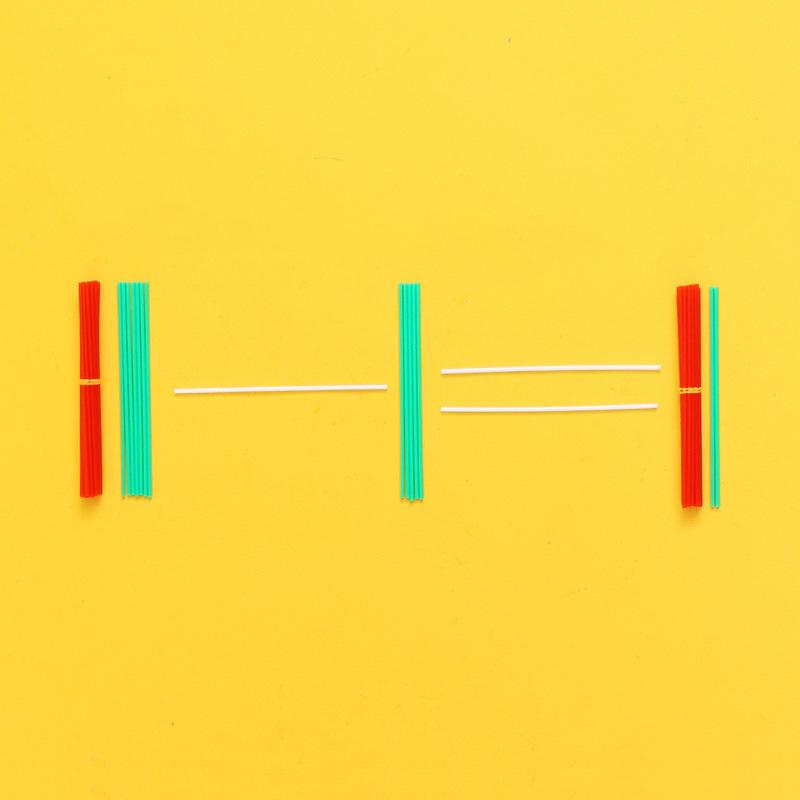 Счетные палочки Геометрический блок Детское математическое просвещение Развивающие игрушки Пластик/Дерево Вычислять Тренировка концентрации TMZ