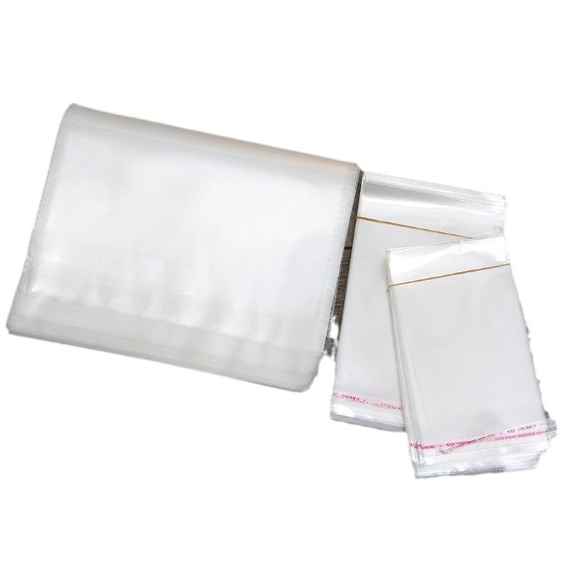 40cm Self-Adhesive Transparent Ziplock Bag for Clothing and Jewelry