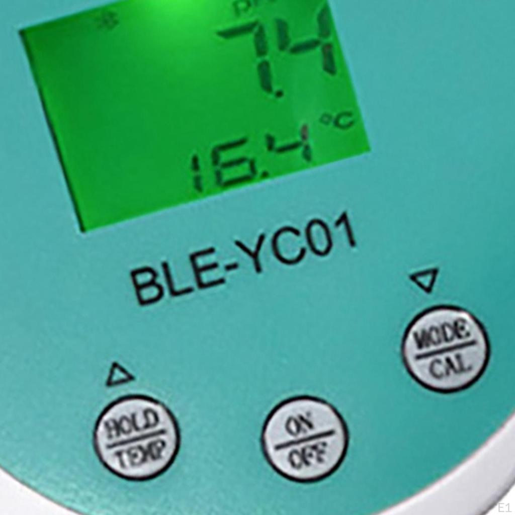 6 In 1 Water Quality Tester Temperature Meter Testing Tool Multifunction PH Tds EC Orp CL Temp for