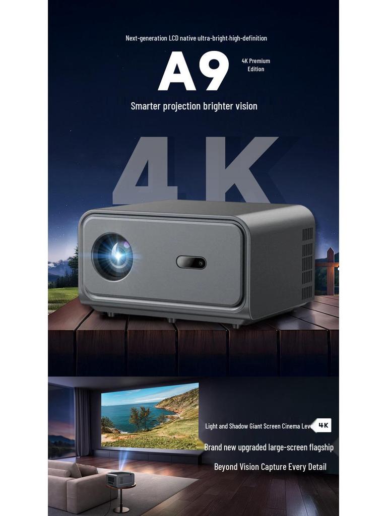 2025 Ultra HD 4K Projector for Home, Office, Hotel, and B&B