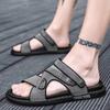 Summer Men's Outdoor Sandals Home Indoor Flat Shoes Non-slip Soft Bottom Beach Slippers New Fashion Street Flip-flops