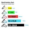 11 Piece Set of Resistance Band Suit Fitness Band Resistance Fitness Equipment Exercise Belt Pull Rope Elastic Training Extender