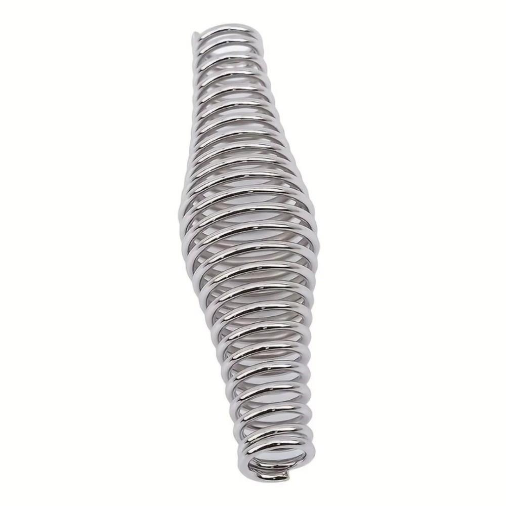 Elasticity Steel BBQ Handle 11CM Length Stove Handle Barrel Spring Handle  Grill Stove
