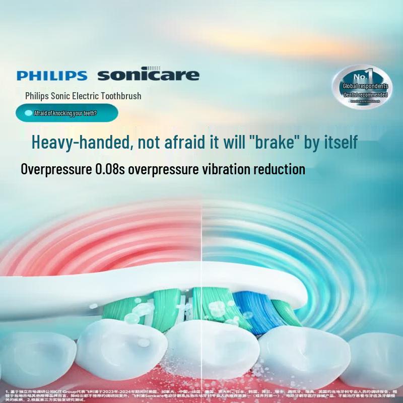 Philips HX5070/01 Звуковая электрическая зубная щетка, китайская вилка (адаптер в комплекте)