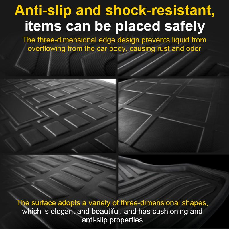 EVA For BYD Dolphin Surf Dolphin Mini Seagull -2025 Car Rear Trunk mat Anti-Slip Waterproof Boot Carpets Pad Car Accessories