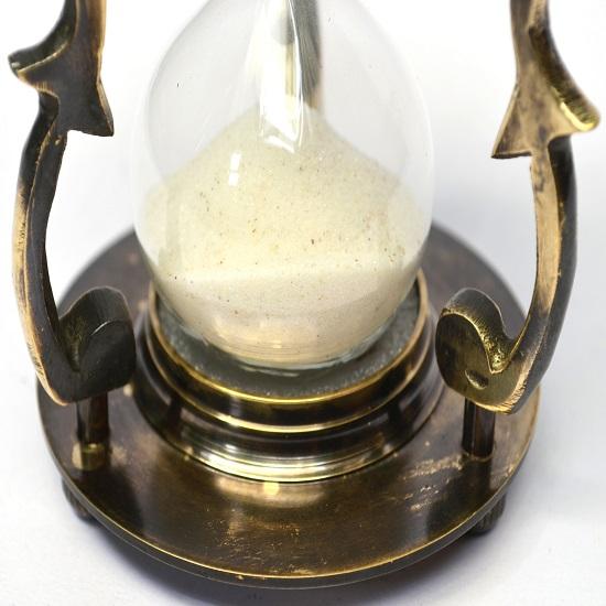 Латунные песочные часы Латунный песочный таймер Столешница Латунный декор, Латунная статуэтка Домашний декор Новогоднее украшение, Предмет ручной работы, Свадебный подарок