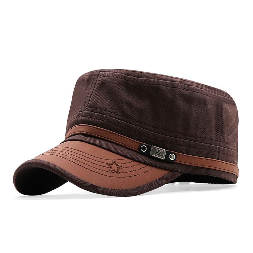 Casual Breathable Adjustable Cadet Hat Baseball Cap Sun Cap Hat