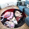 Круглый ковер BlackButler, Ковер для гостиной, спальни, дивана, игровой комнаты, Декор, Нескользящий коврик для пола