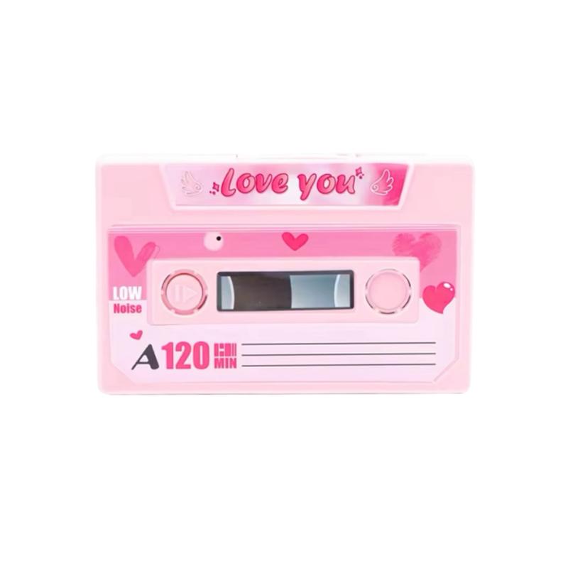 Recording Voice Card Tape Greeting Card Recordable 300 Seconds Diy Recording Musiccard Valentine'S Day Anniversary Birthday Gift