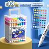 Washable Non-Bleeding Acrylic Markers for Kids - Stackable, Watercolor Pens for Elementary Students