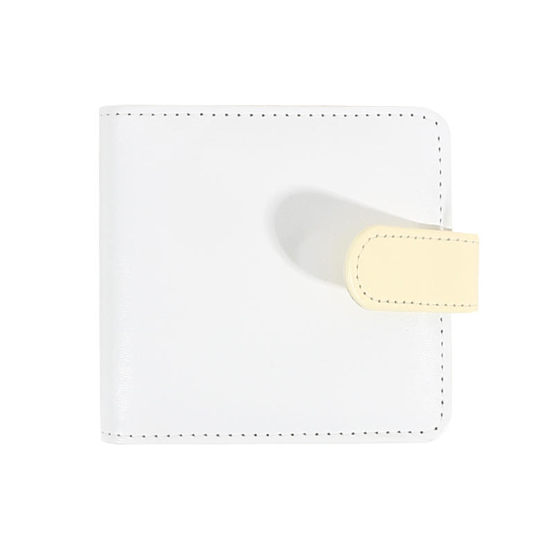 Легкий Мини K-pop Обложка для Альбома для Фотокарточек Кожаный Маленький Фотоальбом на Разъемных Листах для Организатора Коллекционных Карт Игровых Карт