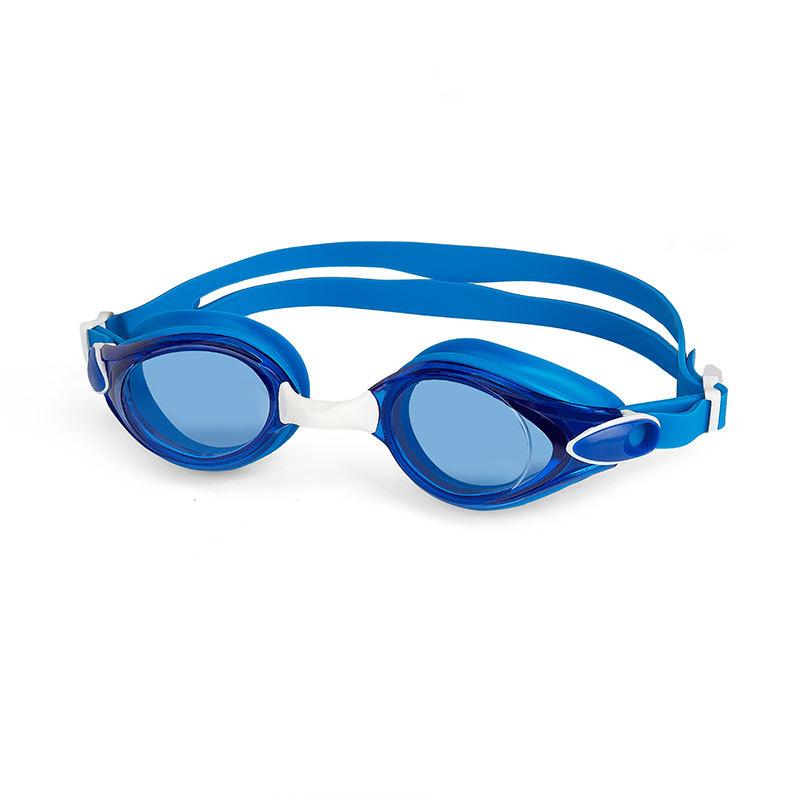 Adolescent adult high definition lenses silicone swimming goggles